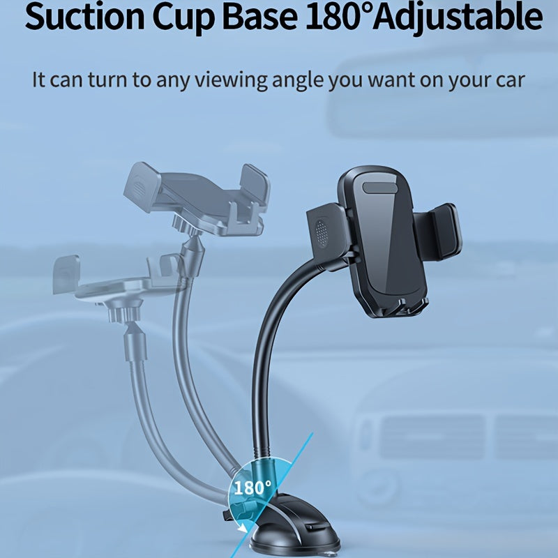 Universal Avtomobil Telefon Qoplami Moslashuvchan Gooseneck Panelga O'rnatish Alüminiy Alloy Suv o'tkazmaydigan