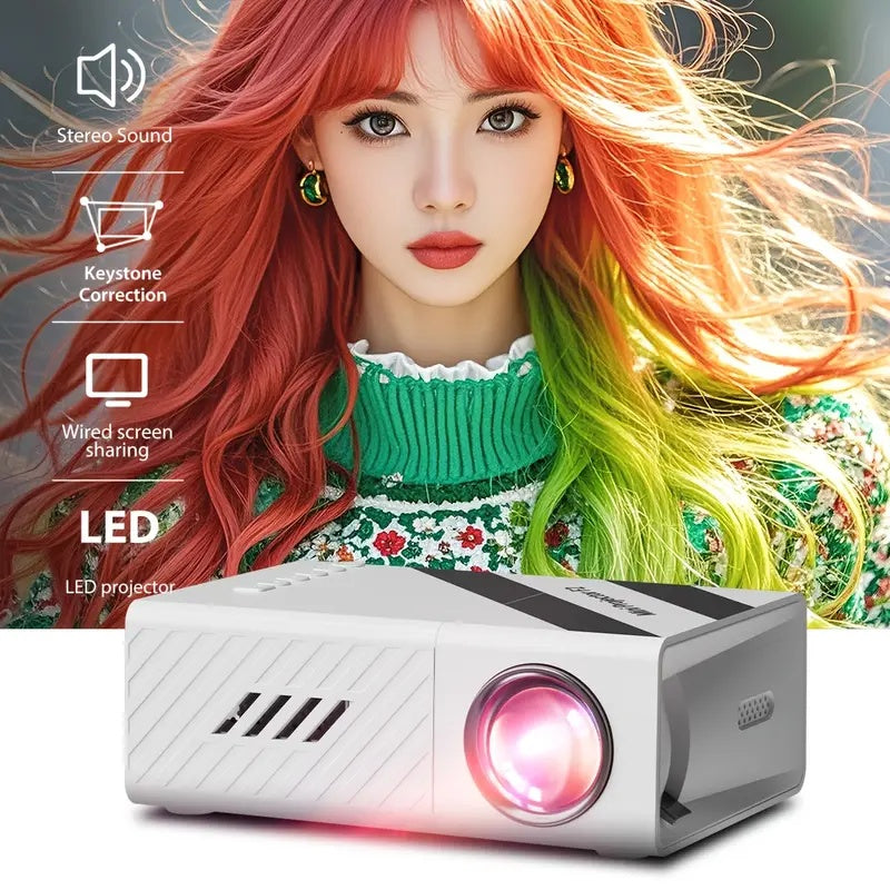 Портативный мини-проектор для смартфонов и планшетов, готов к 3D, компактный