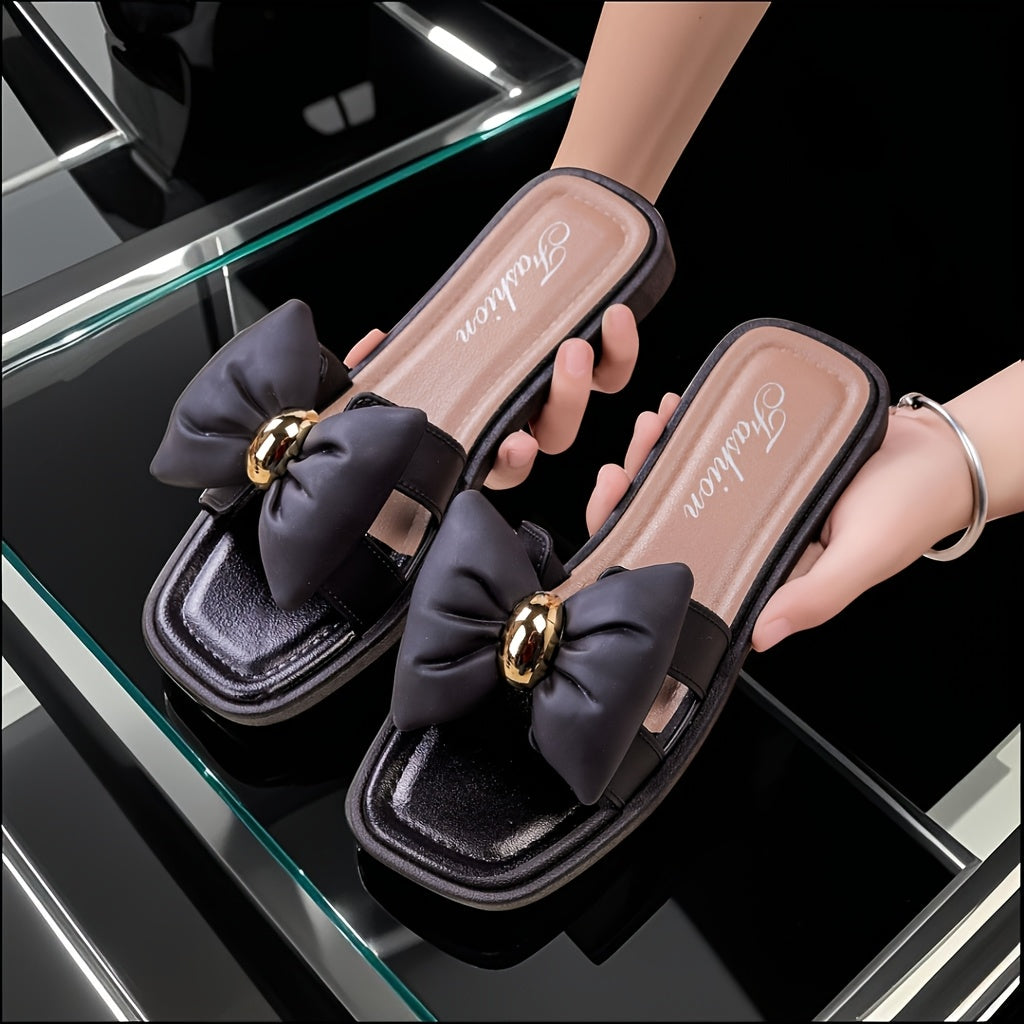 Ladies Summer Butterfly Flat Sandals Lightweight Beach Comfortable Slippers