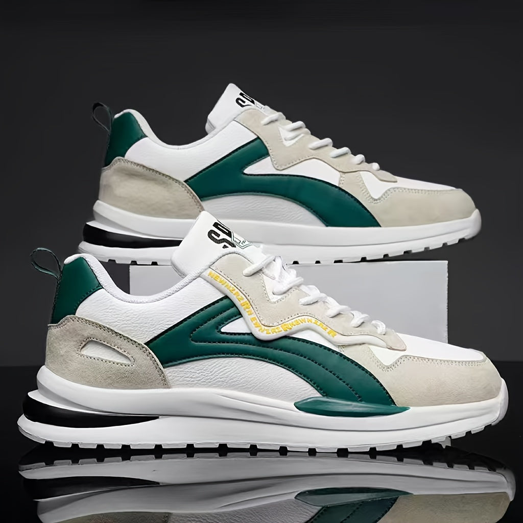 Zapatos deportivos ligeros para hombre, zapatillas casuales con buena tracción, antideslizantes y resistentes al desgaste