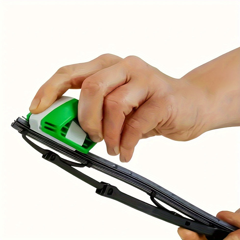 Green Silicone Wiper Repair Tool for Car Maintenance Rubber Trimmer Auto Accessory