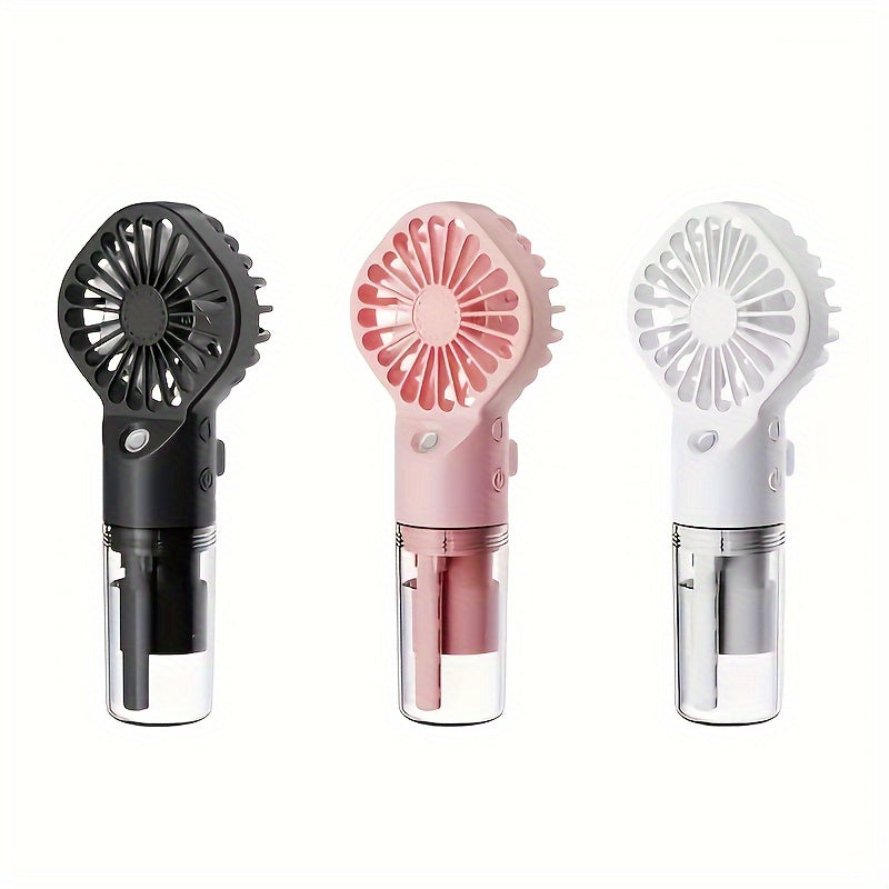 Mini Mist Fan USB Rechargeable Portable Skin-Friendly Travel Fan