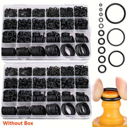 225 Pieces Rubber O-Rings Set 18 Sizes Oil-Resistant Sealing Gaskets