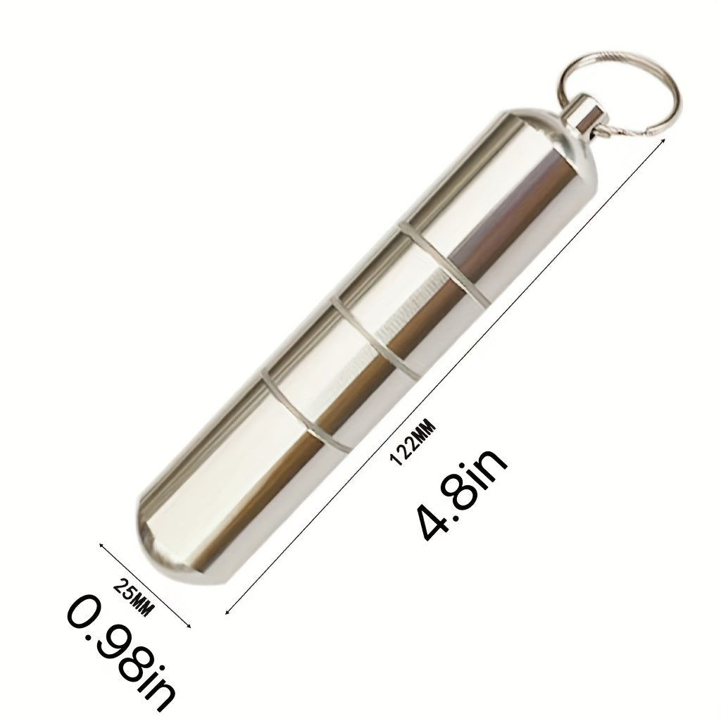 Men Aluminum Alloy Cigarette Case Waterproof Portable Gift