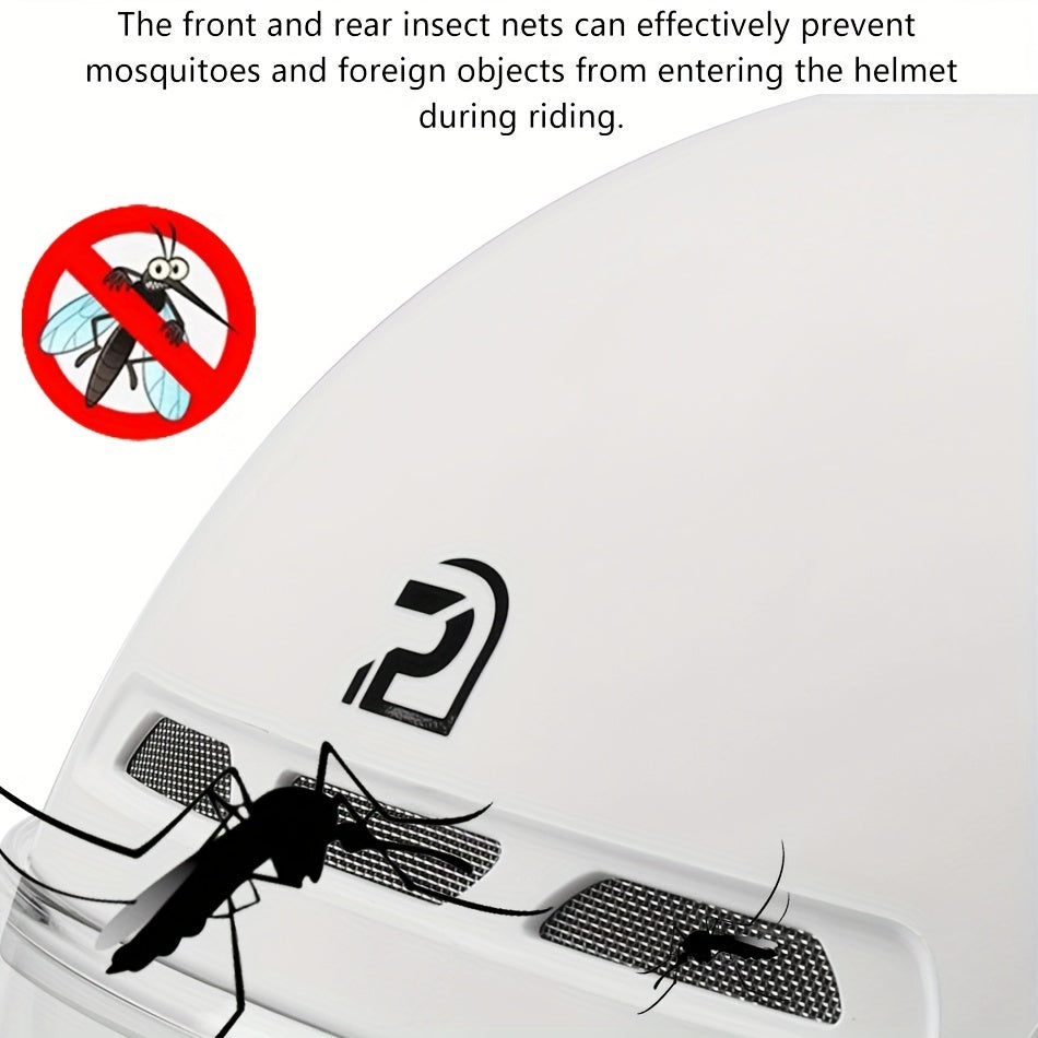 Adult Cycling Helmet with Goggles and Ear Protection, Reflective Strips, Adjustable Fit 57-63cm