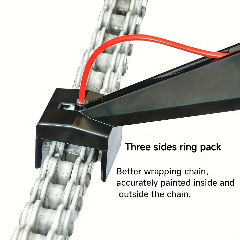 Набор для очистки цепи мотоцикла, герметичный маслонасос и щетка