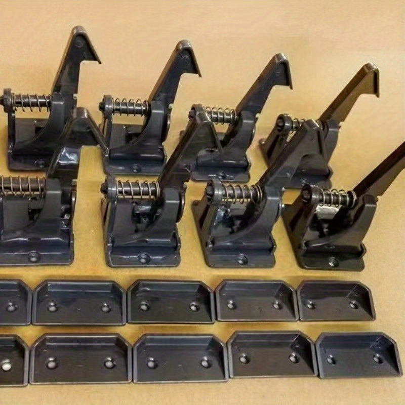 Child Safety Cabinet Locks Set 4pcs with Strong Adhesive Easy Installation for Cabinets and Drawers