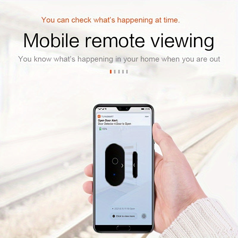 WiFi Door Window Sensor for Smart Home Compatible with Alexa and Google Assistant