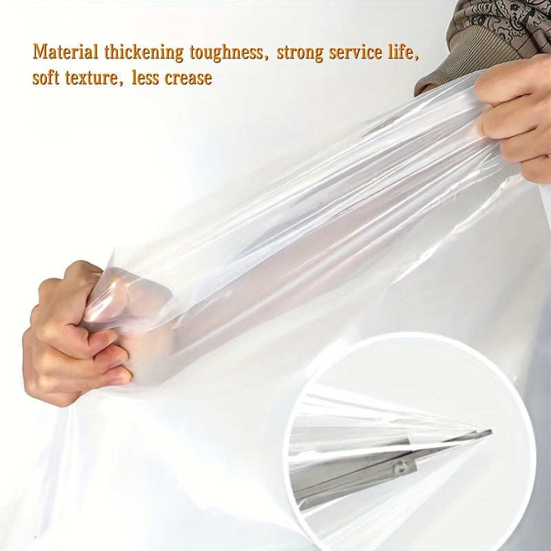 Thermal Insulation Window Film Windproof Leak-Proof Transparent for Glass Wood Aluminum Windows