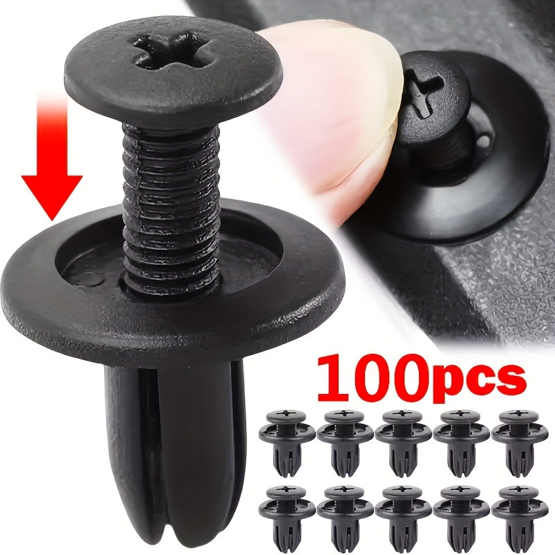 Car Fastener Clip Kit Auto Body Push Rivet Binner Panel Retainer Pack