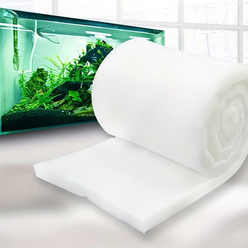 Washable Aquarium Filter Pad Roll for Fish Tanks Thickened Foam Odor Control