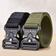 Unisex Tactical Belt with Automatic Buckle for Casual Outdoor Wear