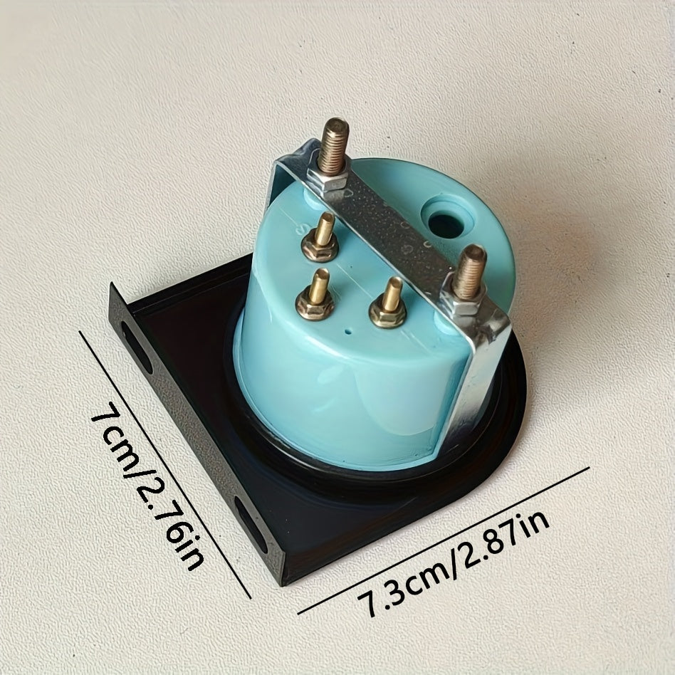 Automotive 52mm Water Temperature Gauge Black Shell 12V Car Meter Sensor