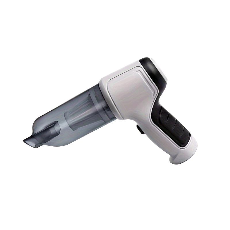 Portativ, simsiz mini qo'l vakuum tozalagichi avtomobil va uyda foydalanish uchun. Yuqori samaradorlik bilan USB orqali zaryadlanadi. Uy hayvonlari sochlarini tozalash uchun ideal. Kulrang/Yashil rang.