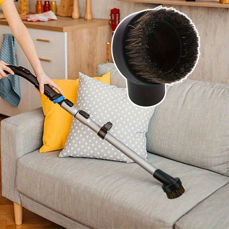 Qora Bristle changyutgich uchun changyutgichga o'rnatiladigan cho'tka, mebel va gilamni tozalash uchun