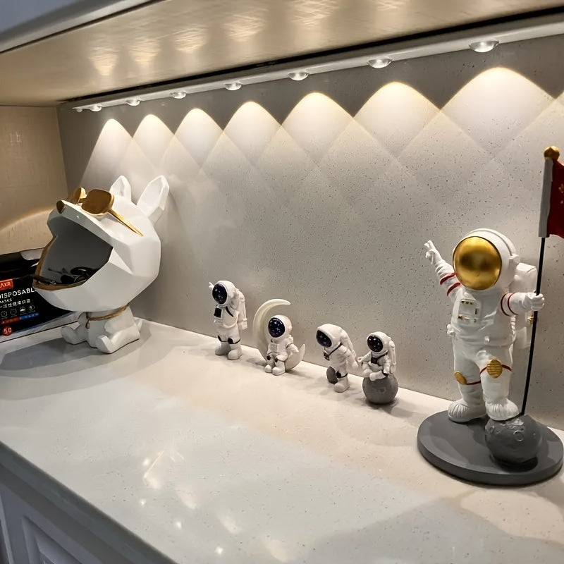 Wall-Mounted Smart LED Motion Sensor Light with USB Port Rechargeable Lithium Polymer Warm Eye Protection