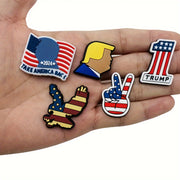 Unisex Shoe Charms Set for Clogs and Sandals, DIY Accessories, 10 Pieces