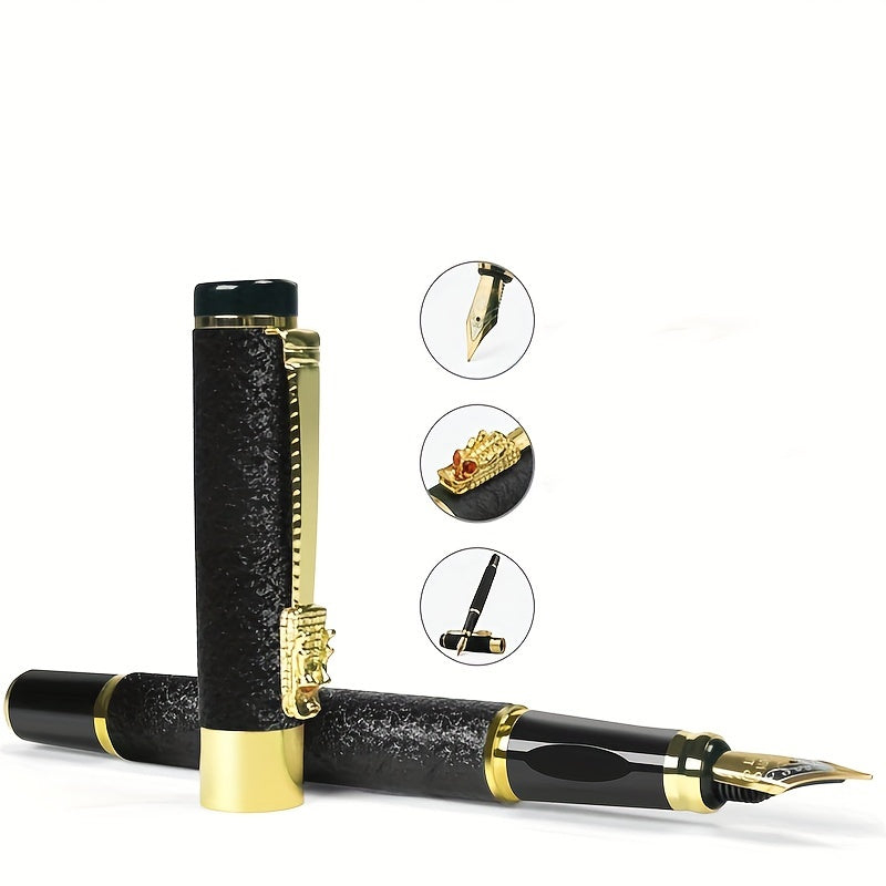 50 ta siyoh ruchka va 1 ta metall qalam to'plami kundalik ish, yozish, ta'til, maktab, ofis sovg'alari uchun.