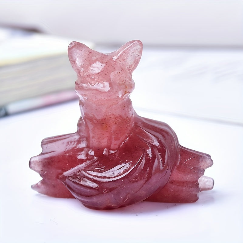 Tabiiy toshdan yasalgan to'qqiz ta sharchali fox oymasi, uy bezaklari va sovg'alar uchun