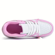 Girls' Girls' Fashion Roller Skates with Detachable Wheels Breathable Waterproof PU Upper Adjustable Lace-Up All-Season