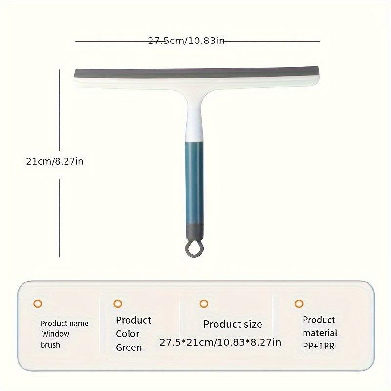 Ko'p funksiyali qo'l squeegee - Dush eshiklarini, derazalarni va avtomobil oynalarini tozalash uchun mukammal | Kuchli suv qirqish vositasi hammom va uyda foydalanish uchun