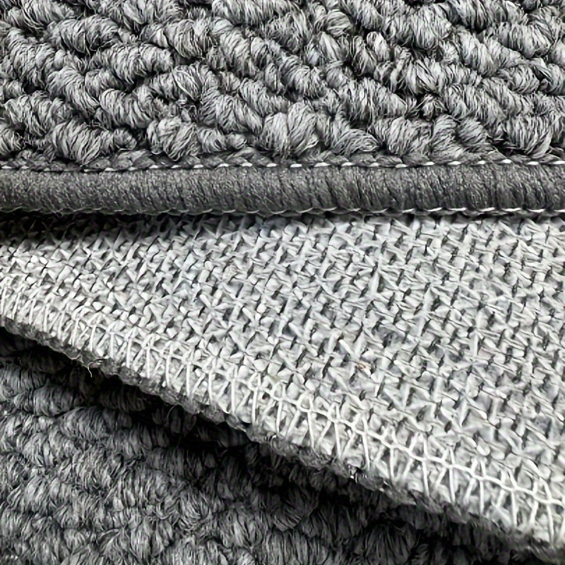 Alfombra de puerta de piña con respaldo de PVC antideslizante, duradera y de secado rápido