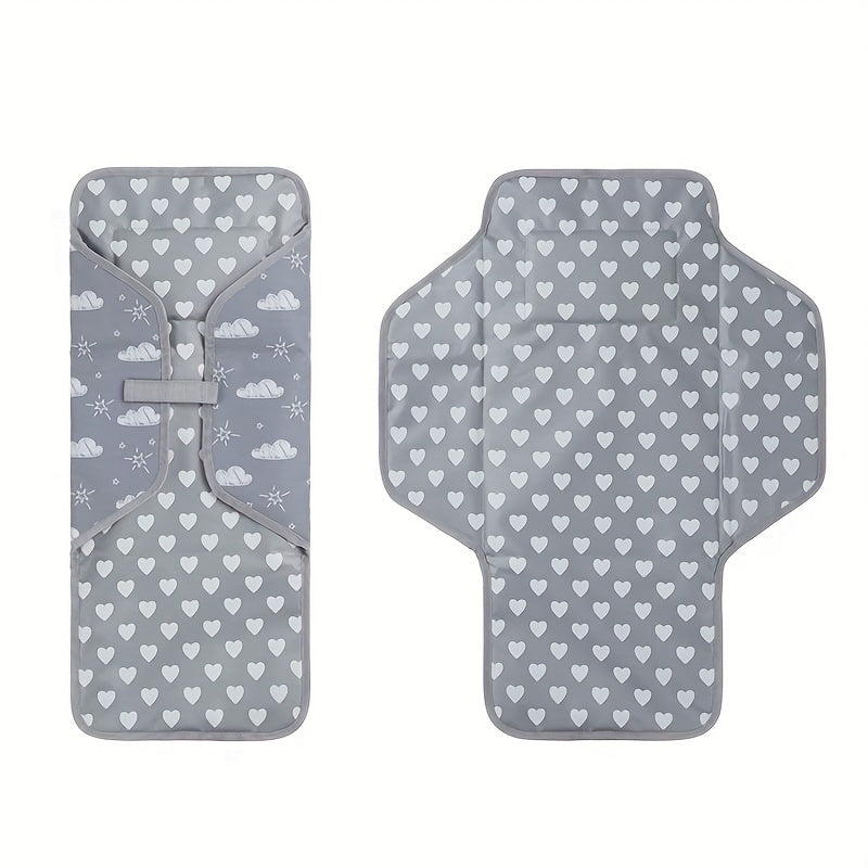 Waterproof Portable Diaper Changing Pad for Travel Lightweight and Compact
