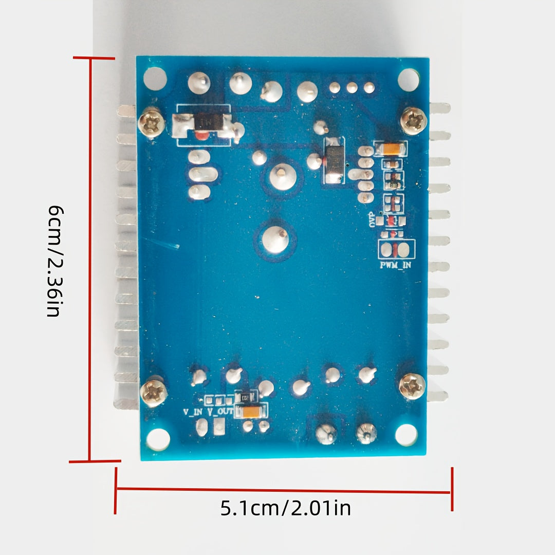 12A High Power DC-DC Buck Converter Module Adjustable Voltage Ultra-Low Ripple Industrial Automotive