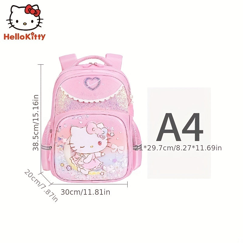 Kids School Backpack for Girls Lightweight Toddler Primary School Bag for First and Second Grade