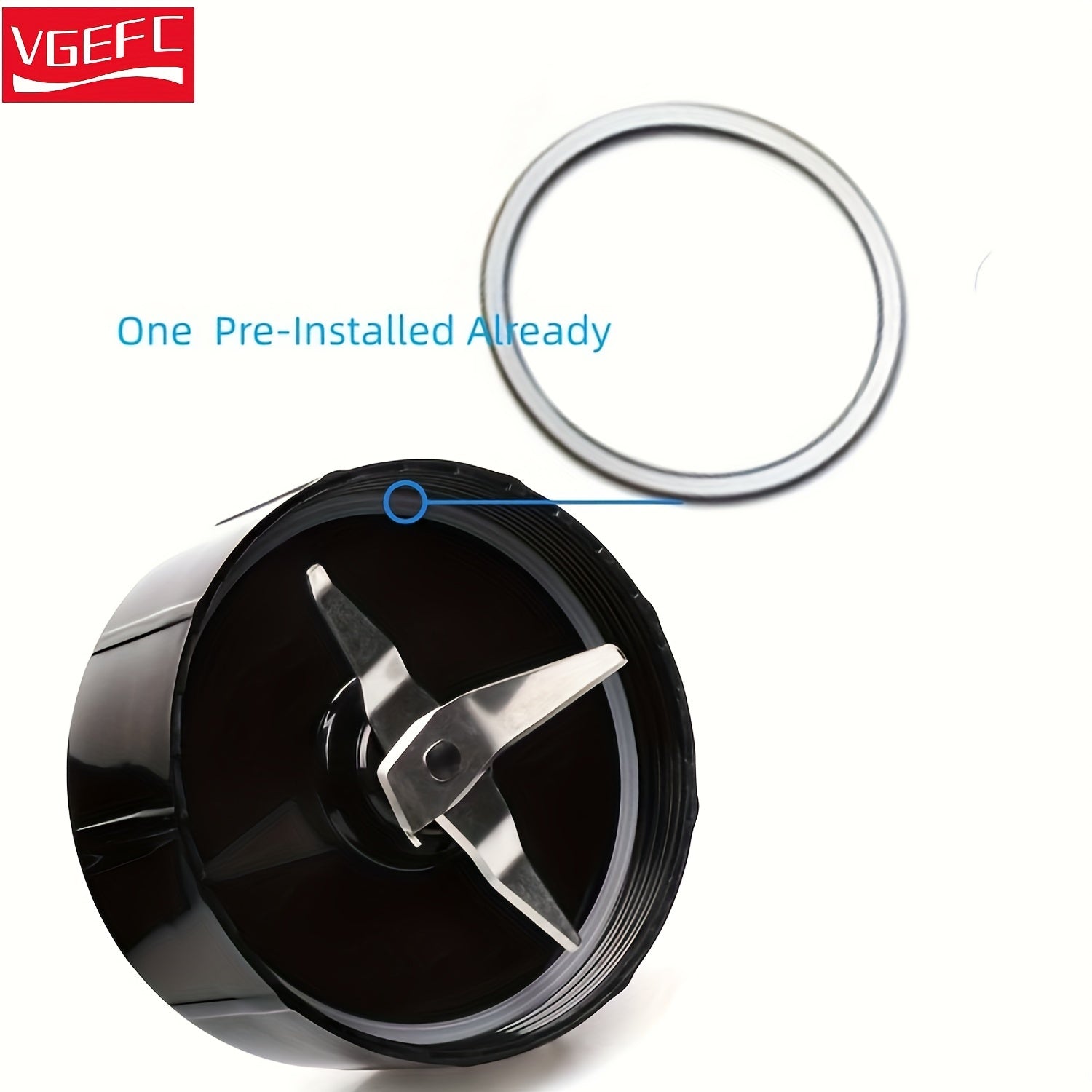 Cuchillas cruzadas para la pieza de repuesto del licuadora Magic Bullet de 250W