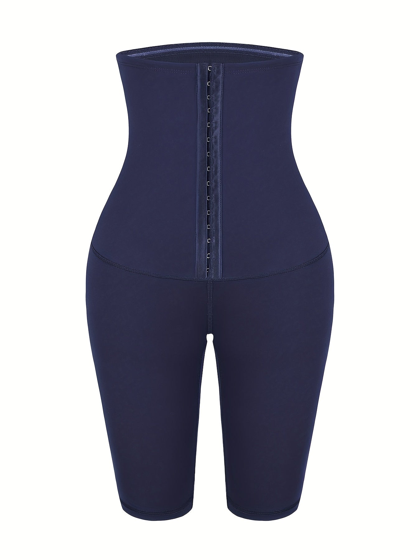 Ayollar uchun yuqori bel joggerlar, qorin nazorati bilan, nylon spandeksdan tayyorlangan. Tashqi yugurish uchun ideal, bir rangli to'qilgan matodan. Model MT200395.