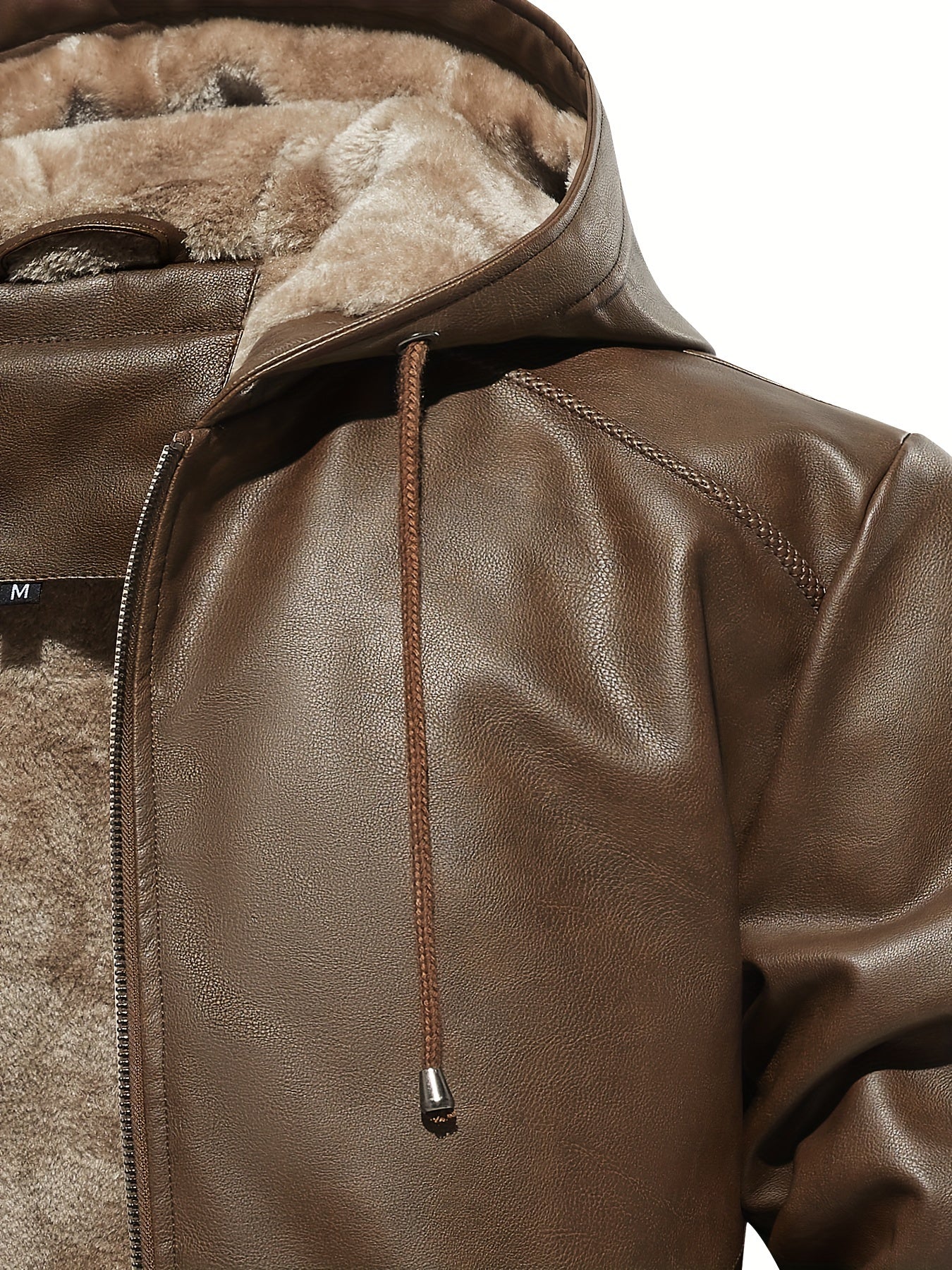 Chaqueta vintage con capucha para hombre, transpirable, resistente a desgarros, abrigo de invierno con múltiples bolsillos