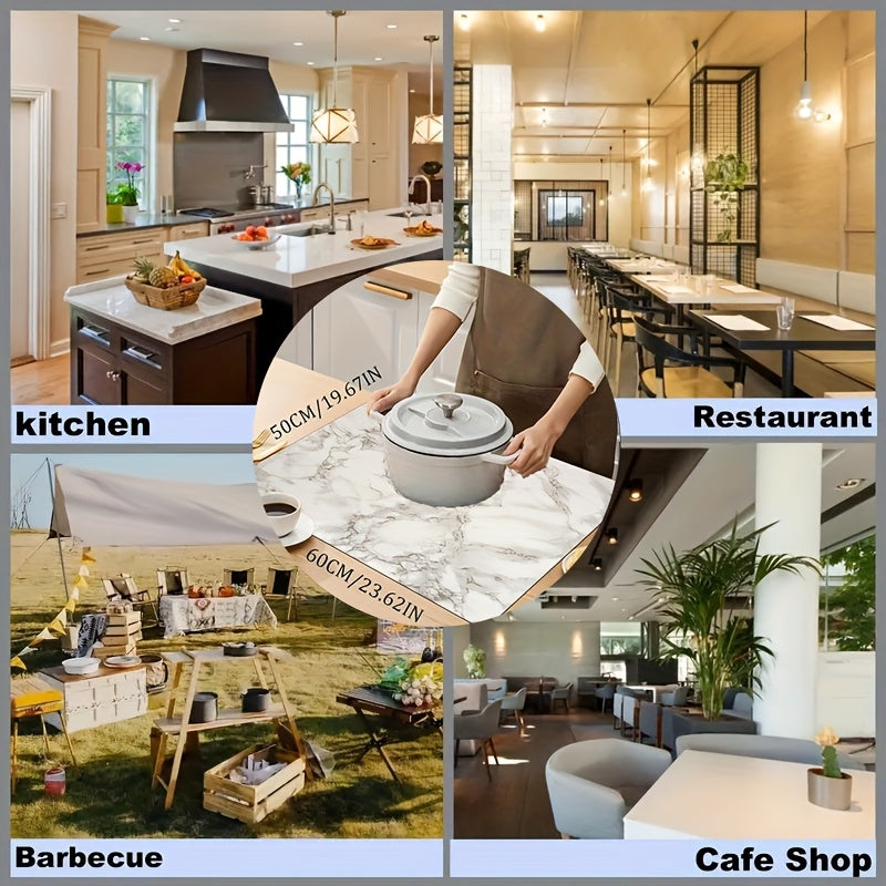 Super Absorbent Dish Drying Mat with Non-Slip Diatomaceous Earth Surface for Kitchen Countertops