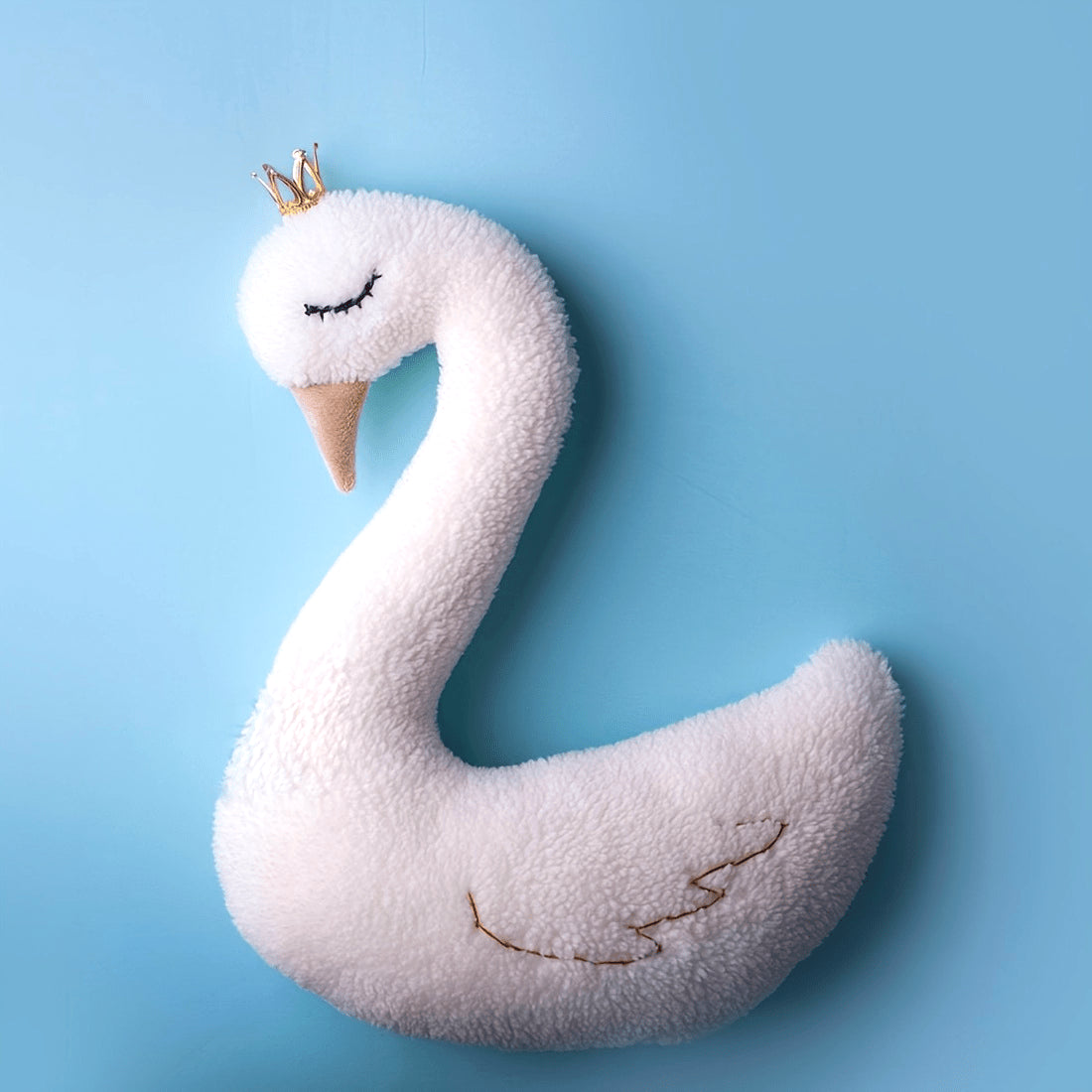 Animal Cushion Soft Swan Photography Prop Cute Decorative Pillow