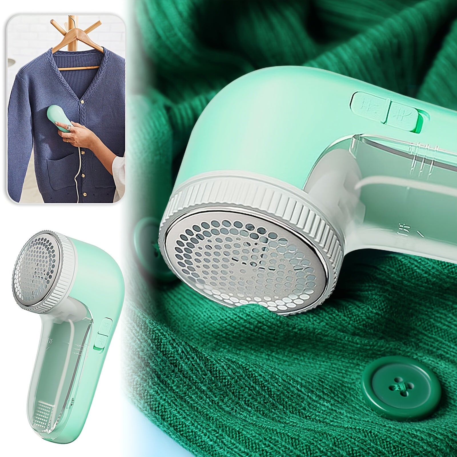 Removedor de pelusas alimentado por USB para ropa, muebles y alfombras, herramienta portátil de limpieza de telas