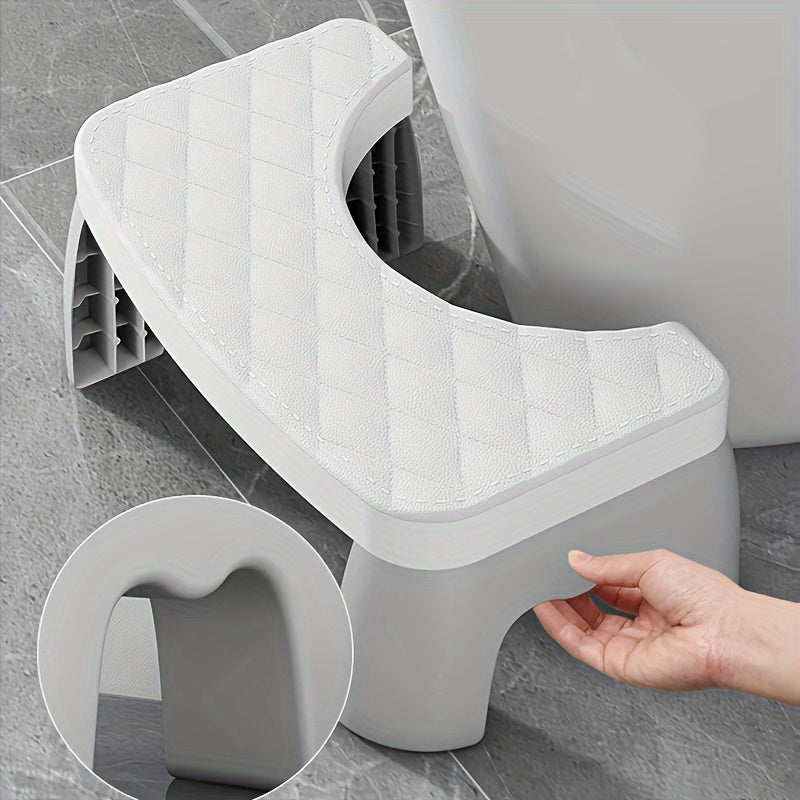 Taburete de inodoro impermeable para adultos, accesorio de baño Squatty Potty