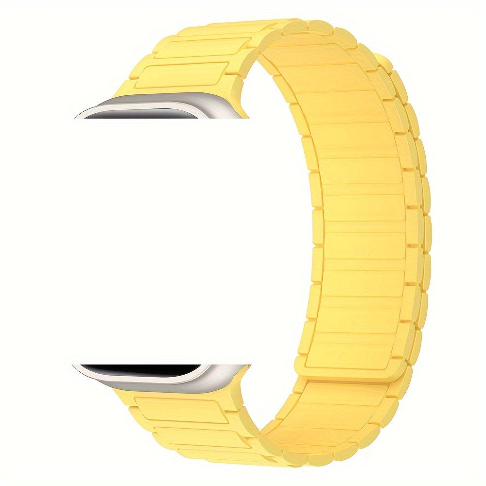 Магнитный силиконовый браслет для IWatch Series 9-3, 44мм-38мм