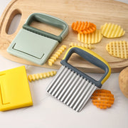 Stainless Steel Wavy French Fry Cutter Vegetable Slicer Tool Kitchen
