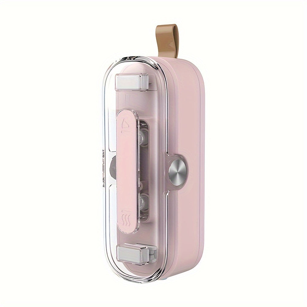 Mini Portable Food Vacuum Sealer and Cutter with Magnetic Mount