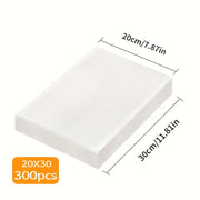 BPA-Free Vacuum Storage Bags for Food Preservation, Multiple Sizes