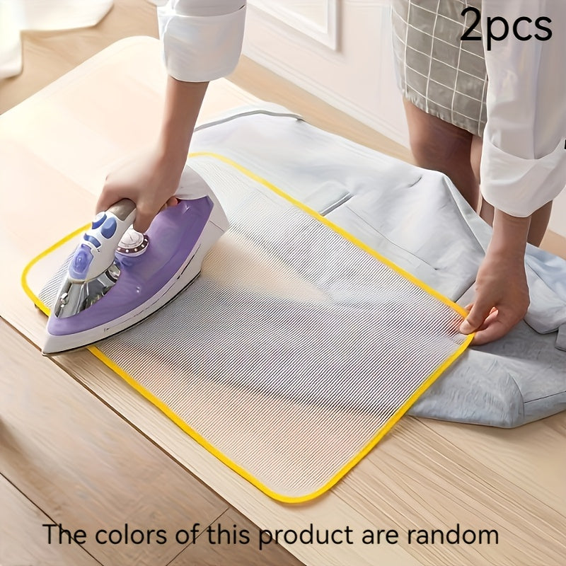 Heat Insulation Cloth for Steam Ironing Breathable Mesh Protective Barrier for Ironing Boards