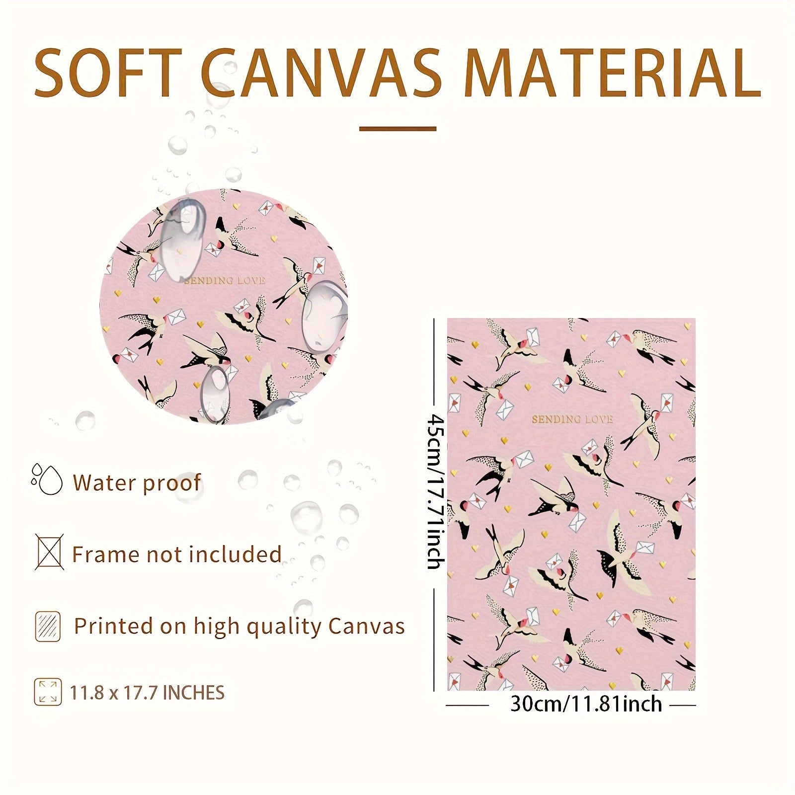 Bird-Inspired Love Greeting Card for Birthdays and Gratitude