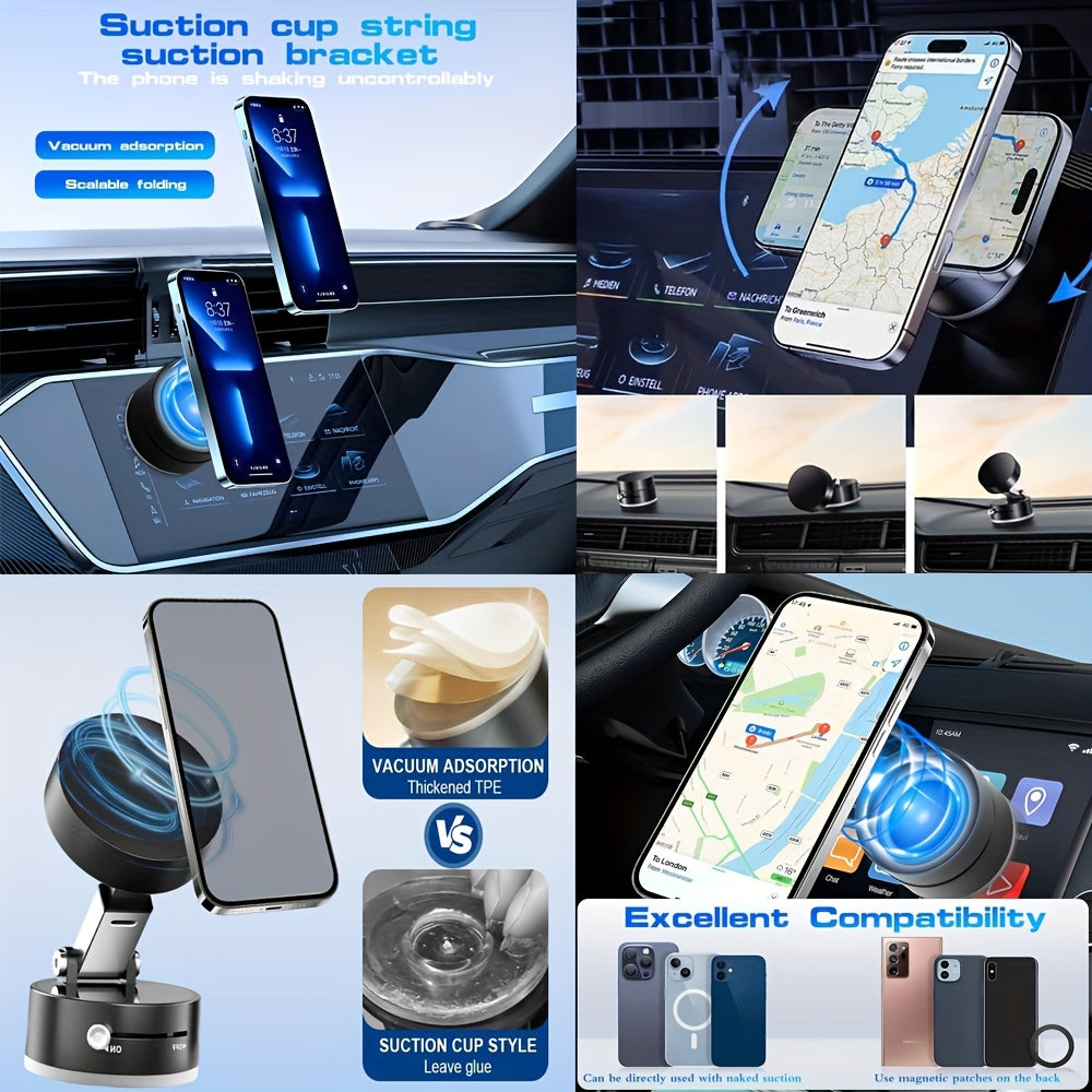Universal magnitli telefon tutqichlari, 360° buriladigan silindr shaklidagi dizayn aksessuarlari