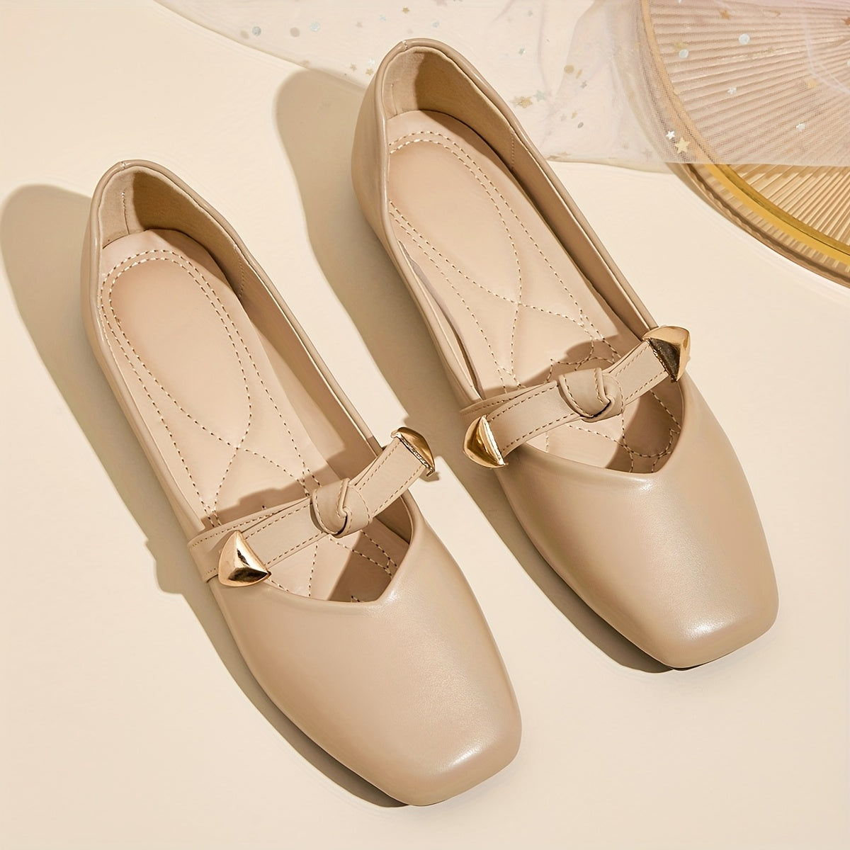 Women's Flat Shoes Casual Slip-On Loafers Comfort Wedges White Flats