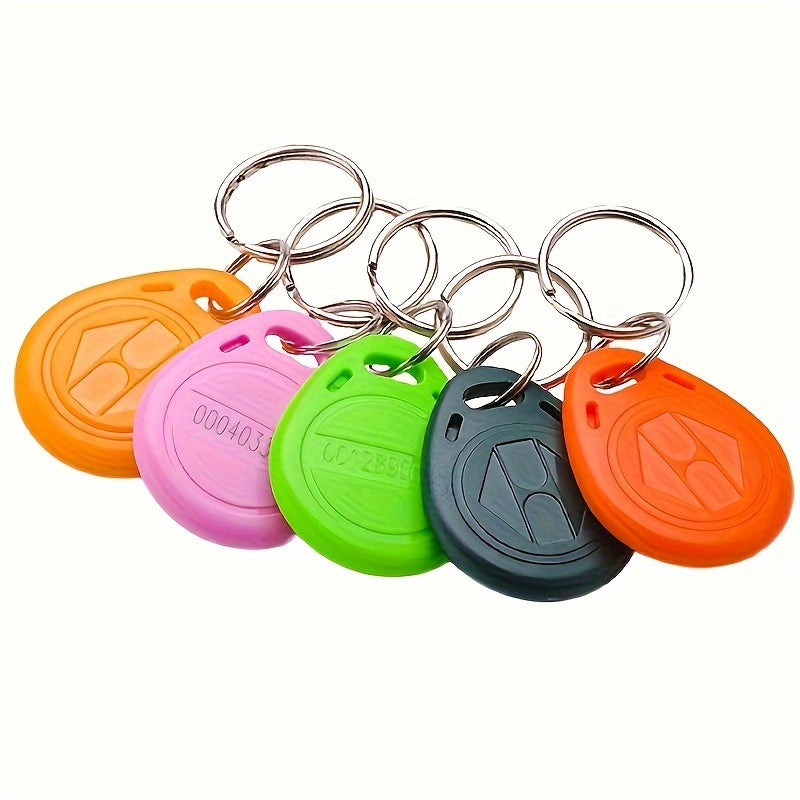 5 RFID Keyfobs 125KHz Read-Only Access Control for Office Security