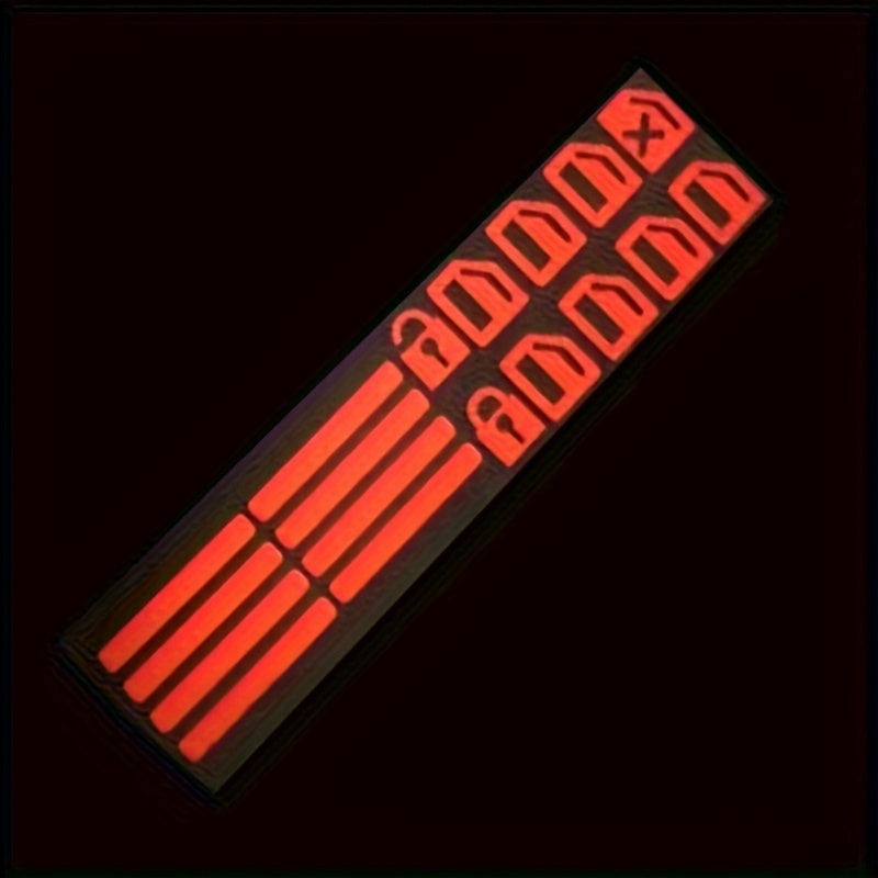 36PCS Luminous Car Stickers Fluorescent Auto Interior Night Vision Decals