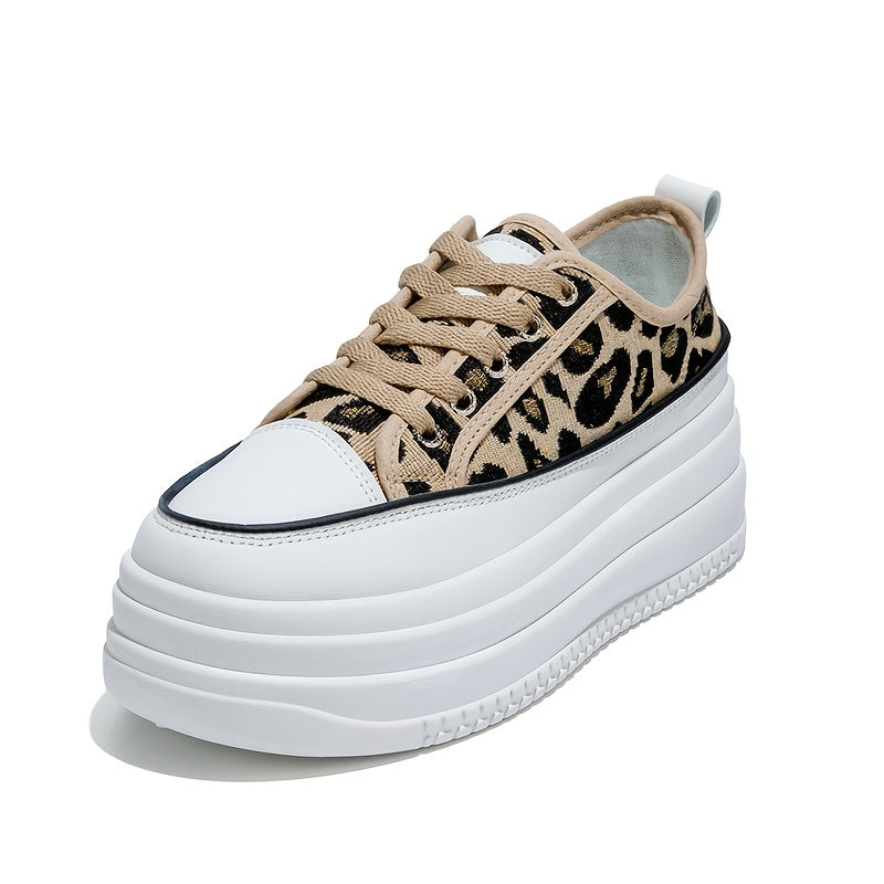 Women's Small White Fashion Shoes Lace-Up Plain Toe All-Season Man-Made Materials