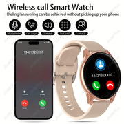 Full Touch Screen Smart Watch 1.5 Inch Fitness Tracker with Call Reminders and Sports Modes