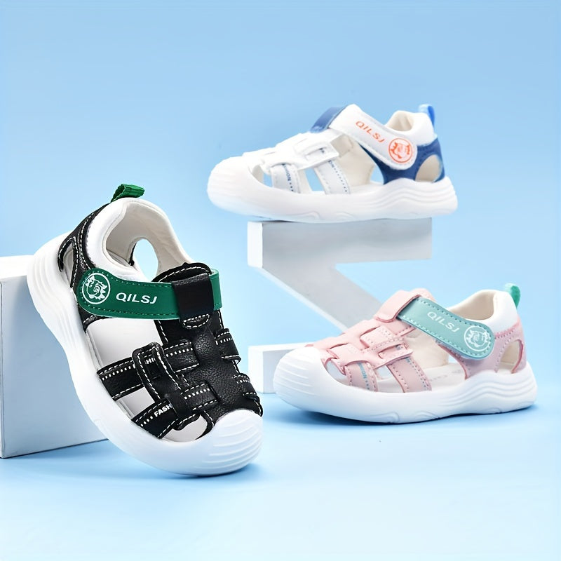 Unisex Children's Summer Soft-Soled Sandals for Learning to Walk Toddler Beach Shoes for Boys and Girls 0-3 Years