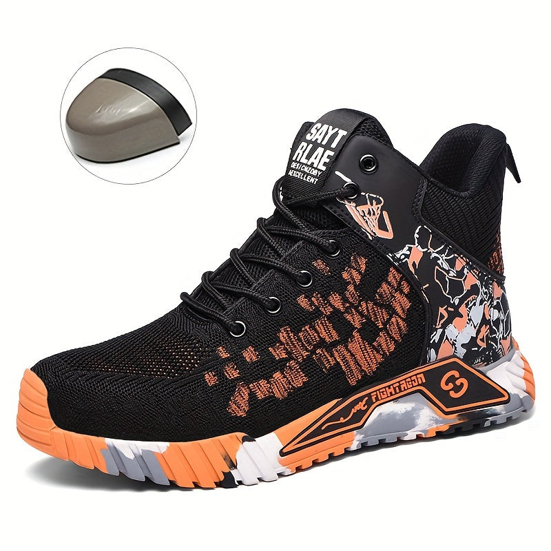 Women's Lightweight Safety Work Shoes Breathable Non-Slip Steel Toe